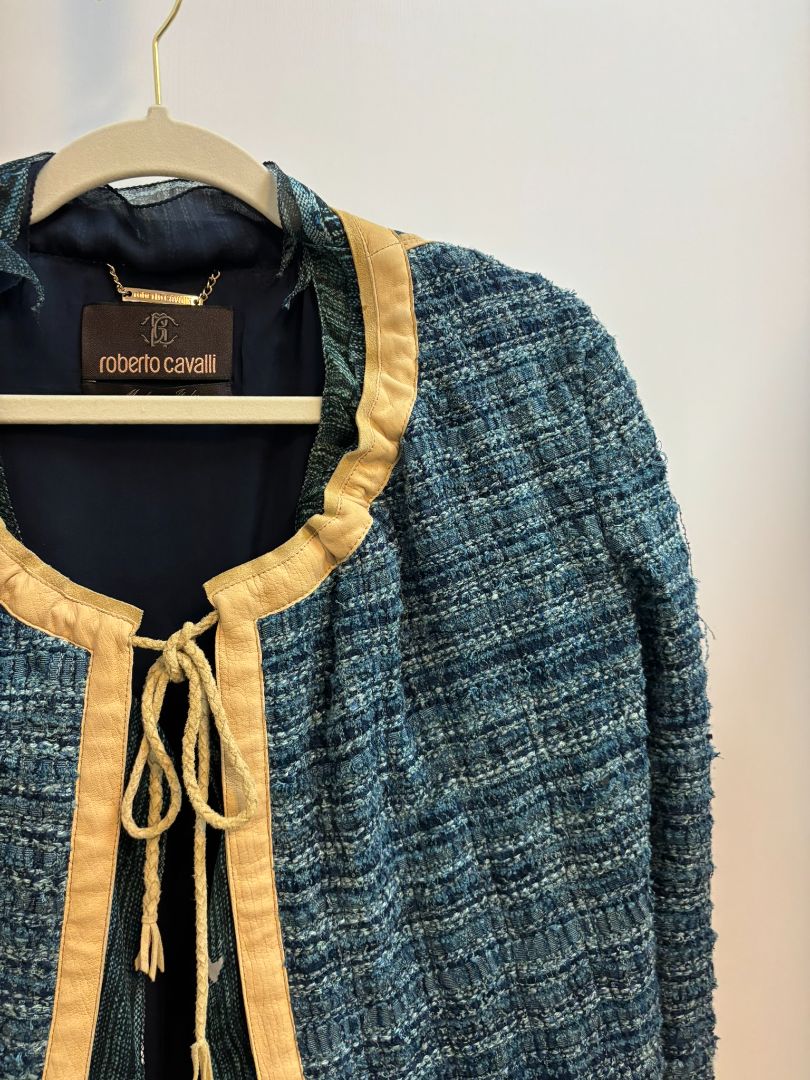 blue multi Roberto Cavalli jacket, 6