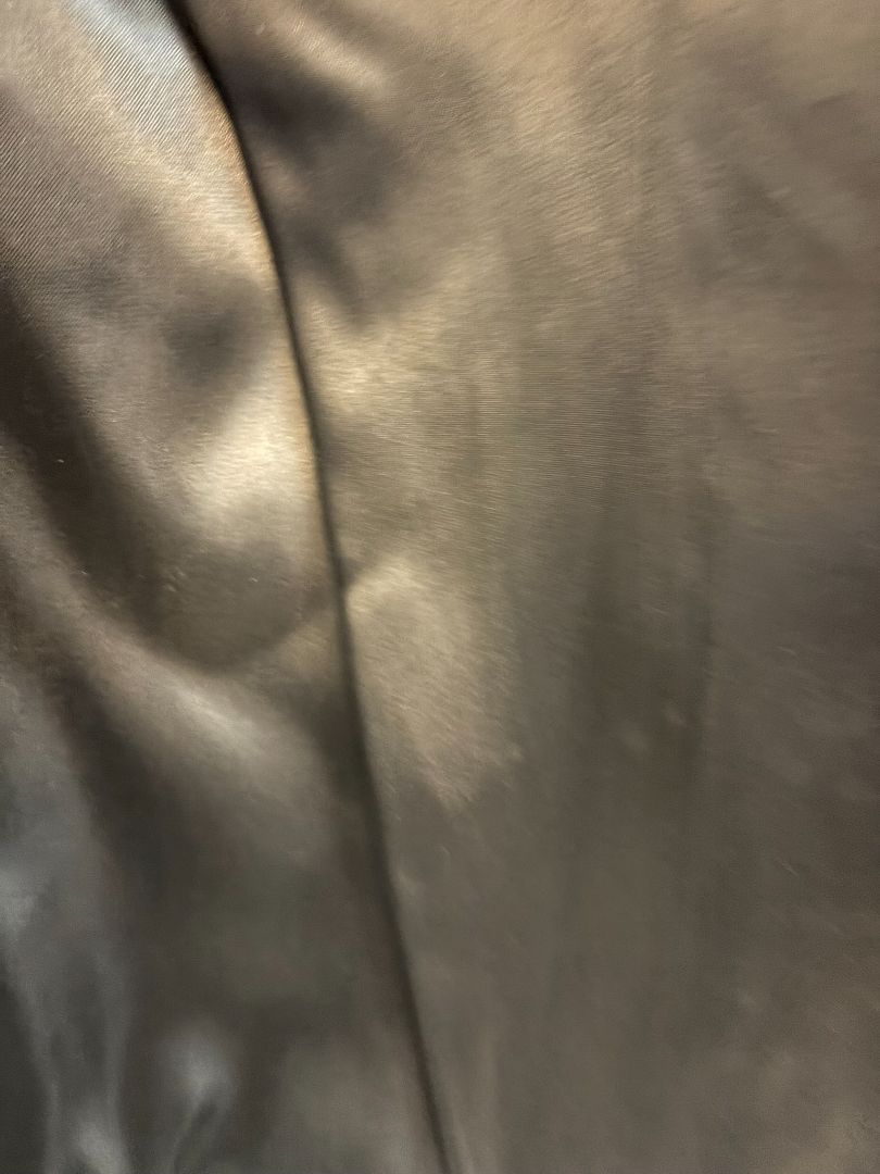 black I.Magnin mink vest, s/m