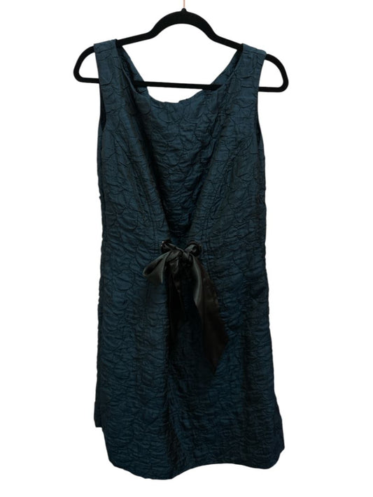 blue multi Taylor tied bow dress, one size