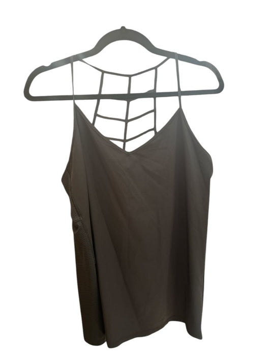 black NA athletic tank, one size