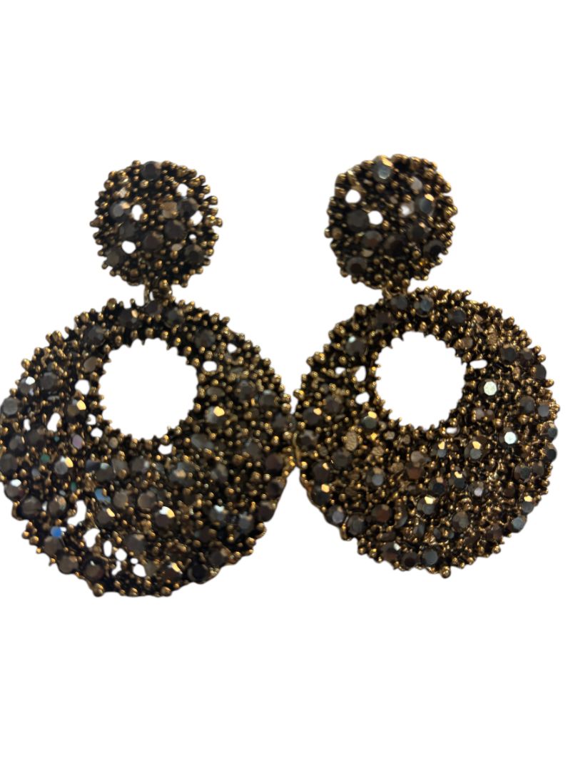 multi Aldo metallic earrings, OS