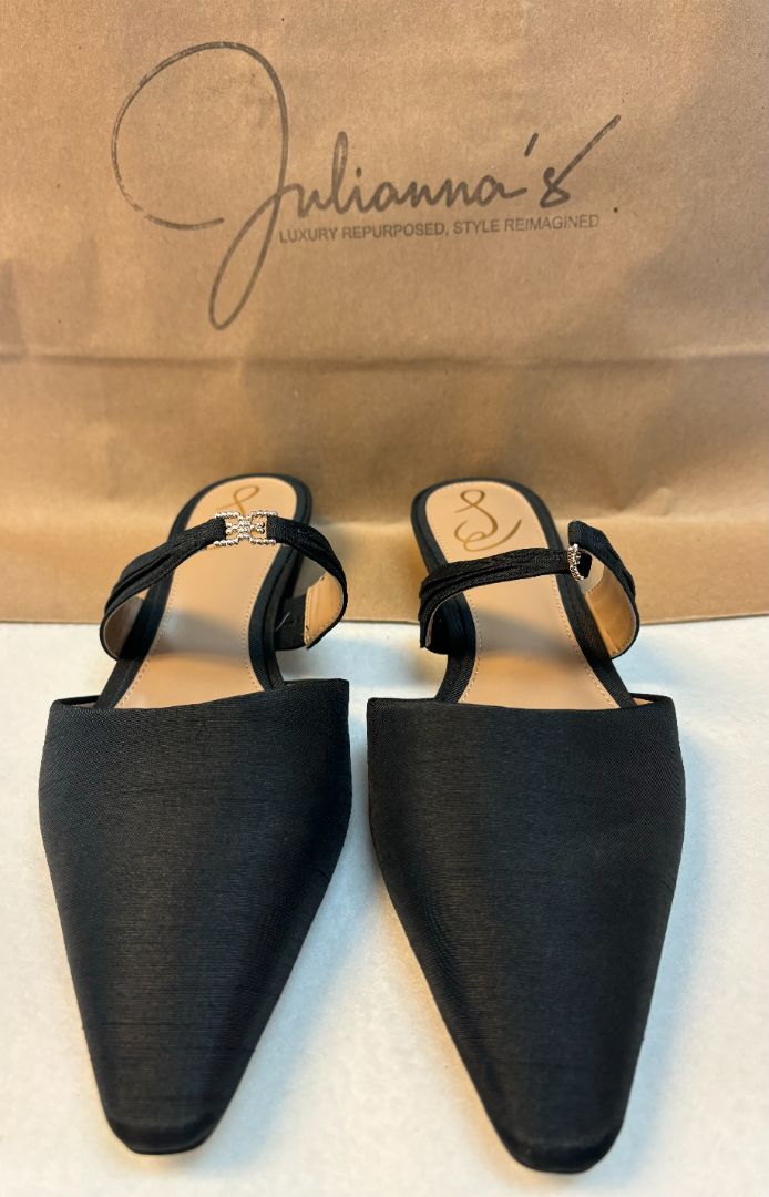 Sam Edelman Judie Bit Mule in black leather