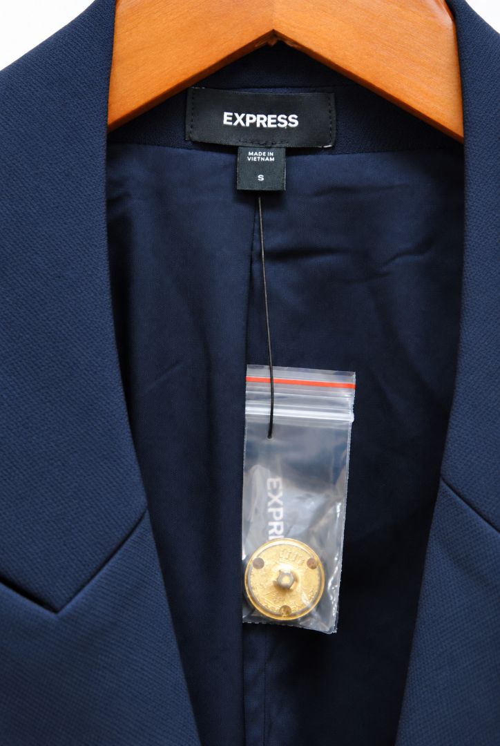 Express Gold button blazer