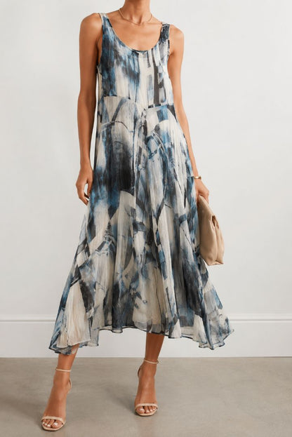 MC Planet by Innate crinkle chiffon dress
