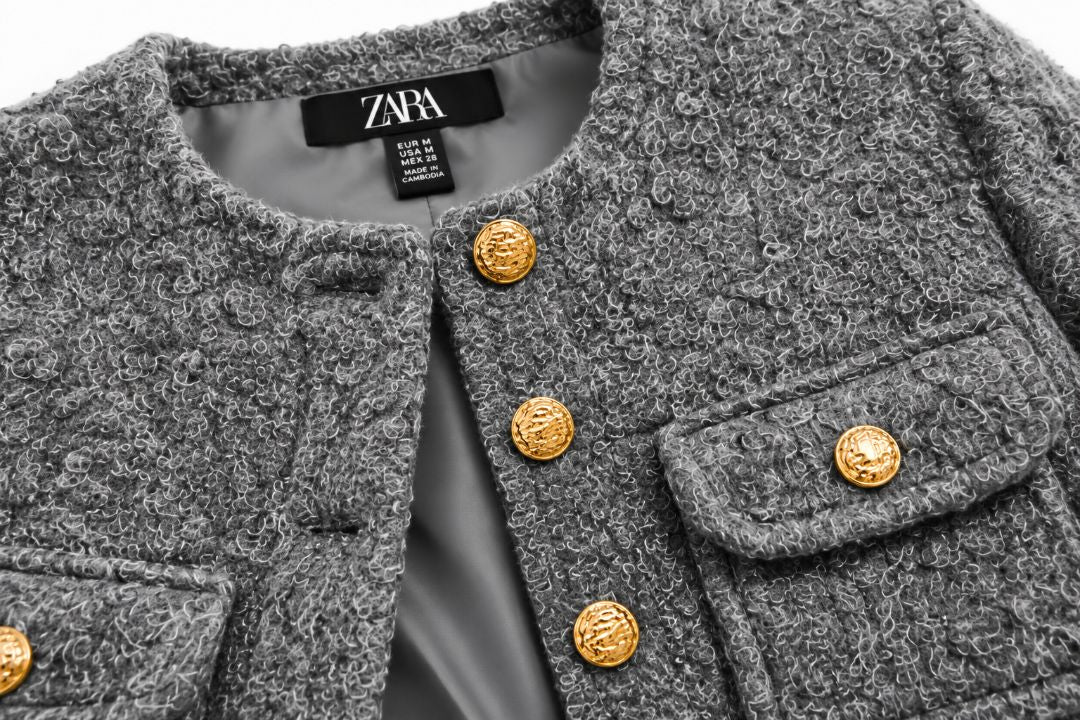 Zara boucle jacket