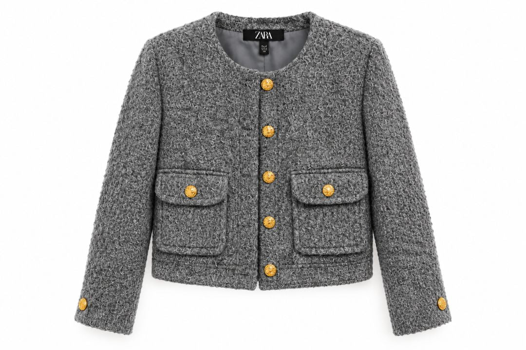 Zara boucle jacket