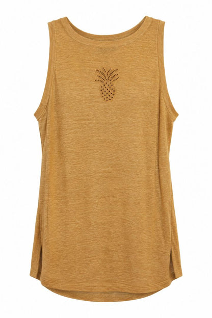 Dorothee Schumaccer linen cashmere top