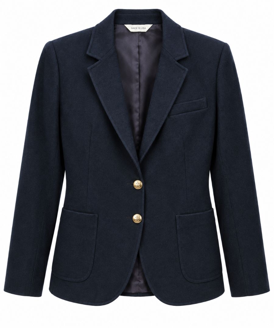 Talbots vintage navy blazer