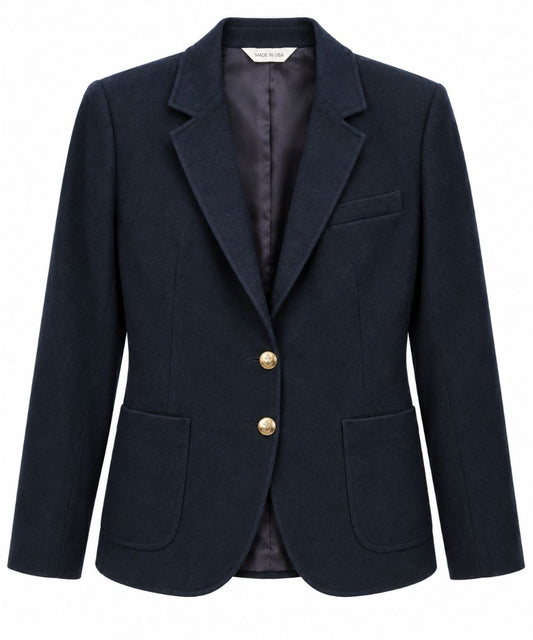 Talbots vintage navy blazer