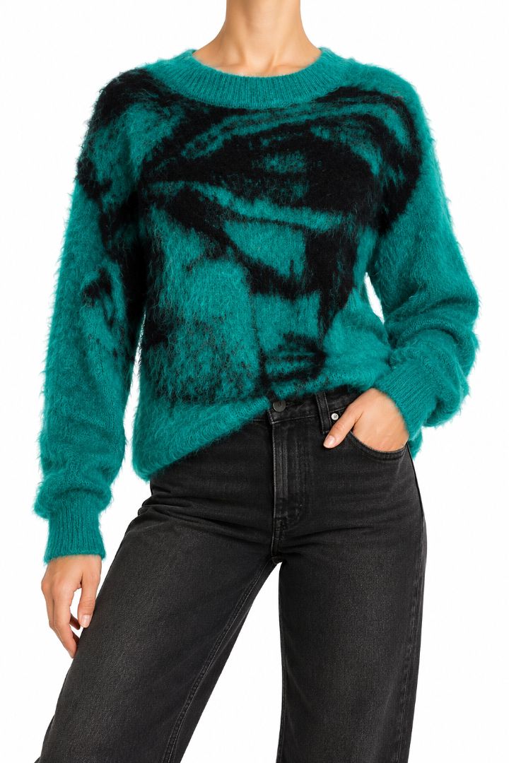 Art Spasior Fuzzy sweater