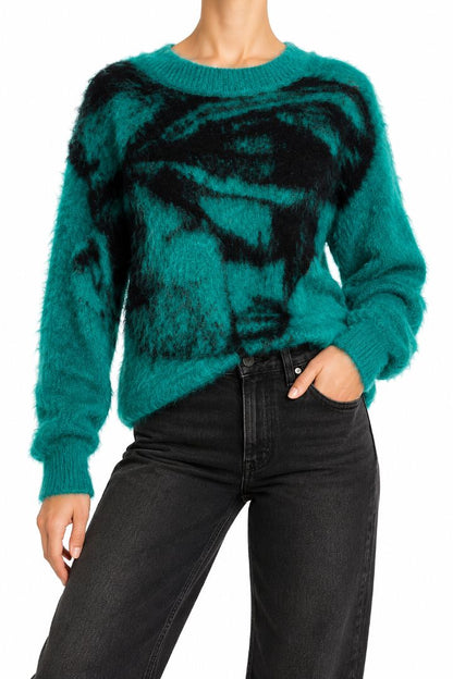 Art Spasior Fuzzy sweater