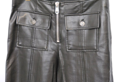 Cinq a Sept pleather wide leg