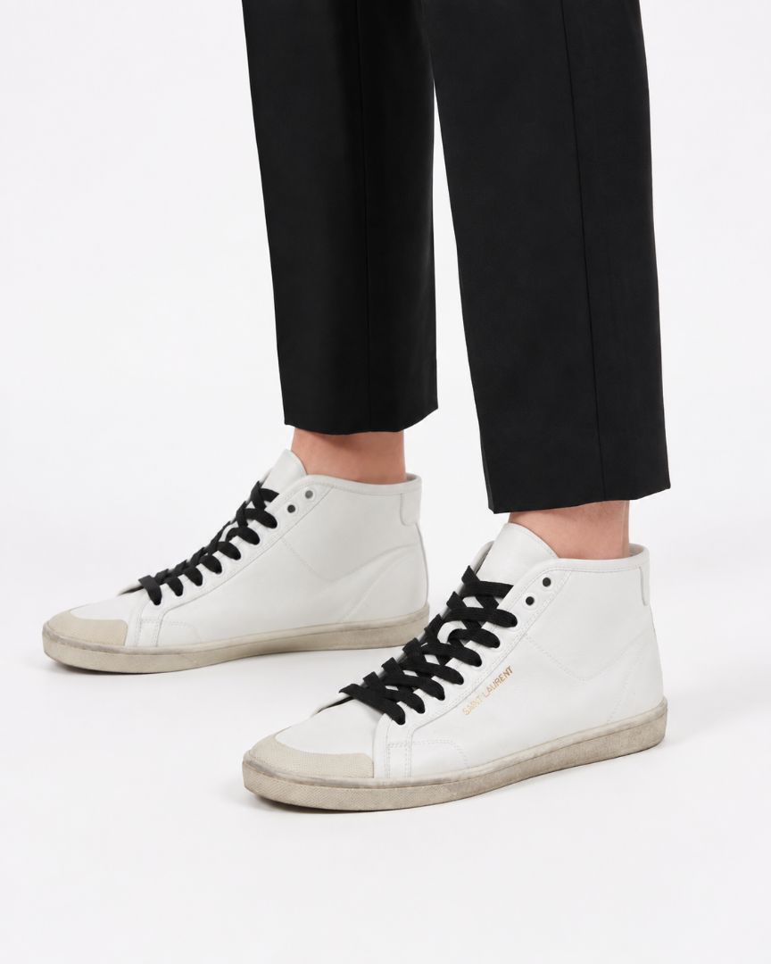Saint Laurent high top sneakers