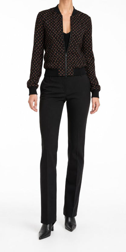 McQ Alexander McQueen Micro-Cross Print Bomber