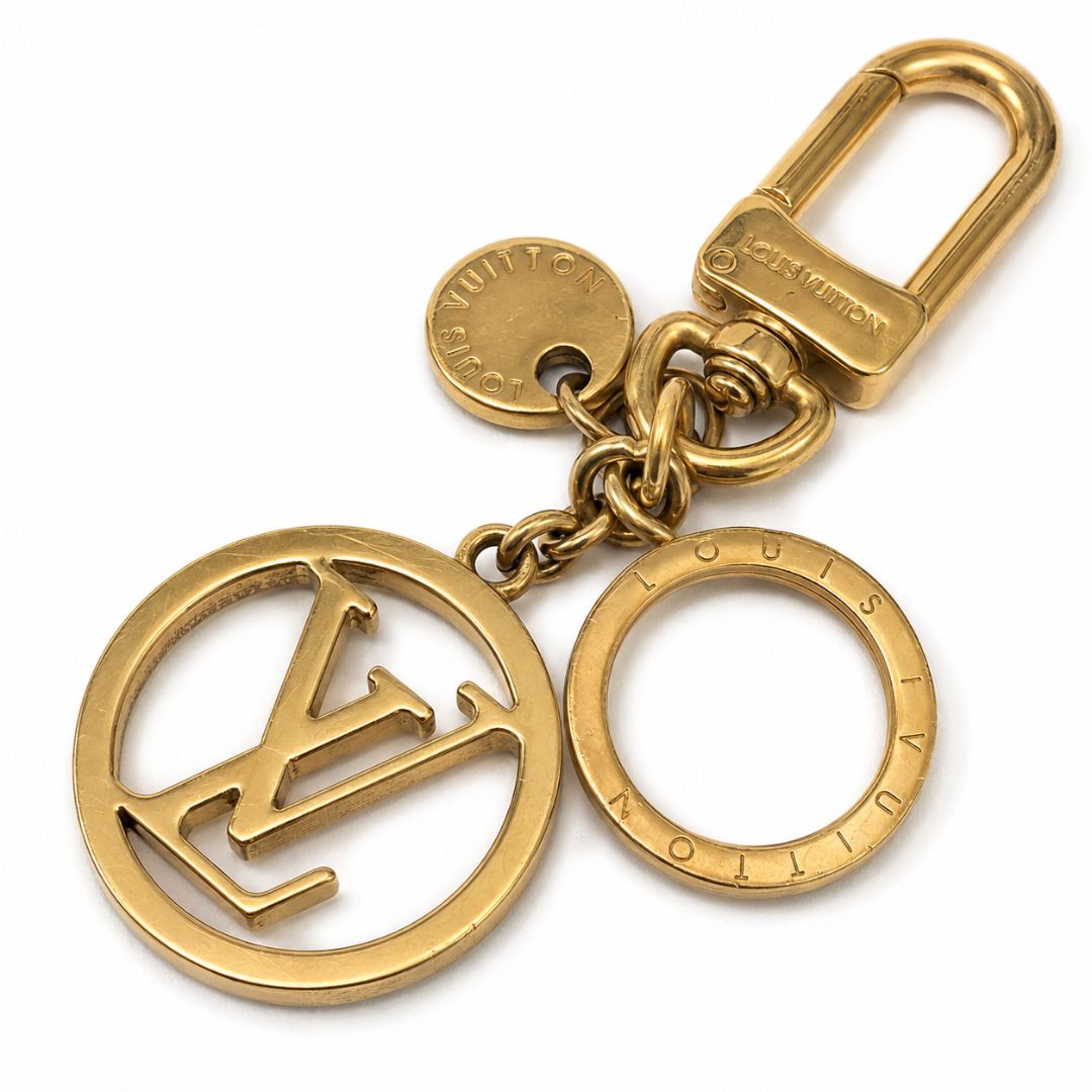 Louis Vuitton LV Circle Bag Charm and Key Holder