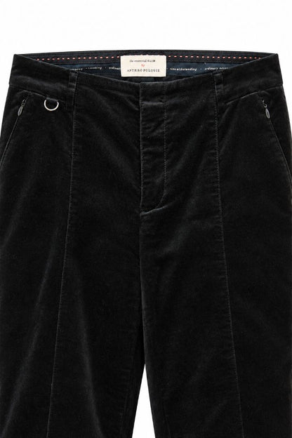 Anthropologie slim trousers velvet