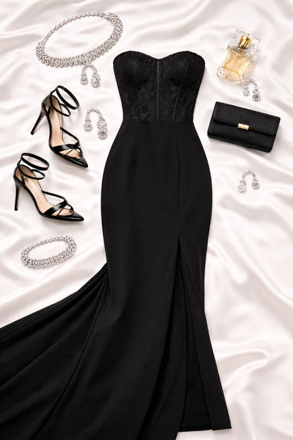 Lulu's mermaid column dress