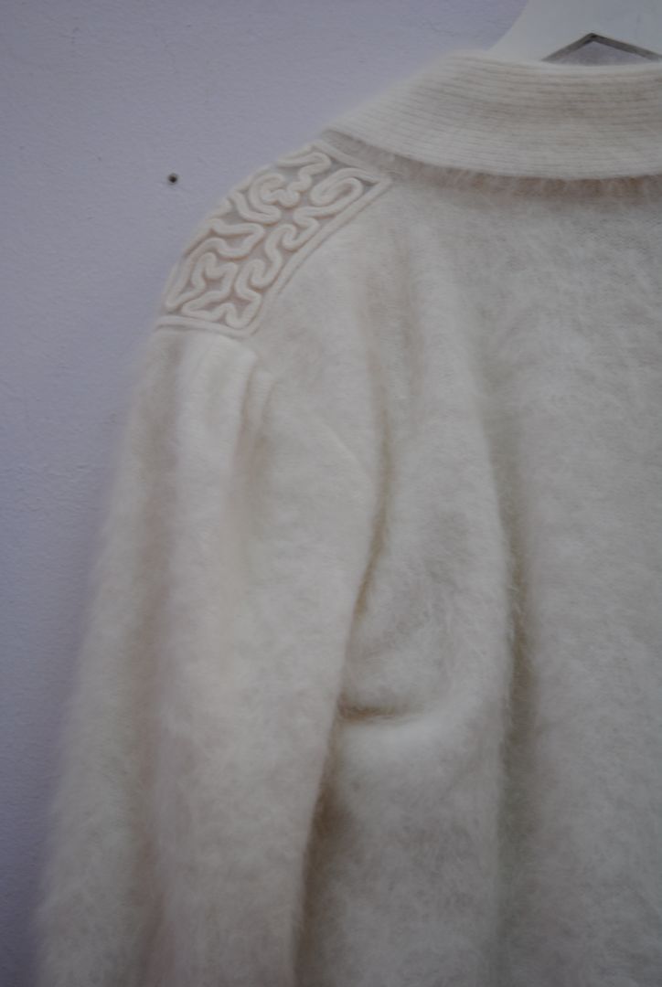 Christine Philippe California angora cashmere sweater