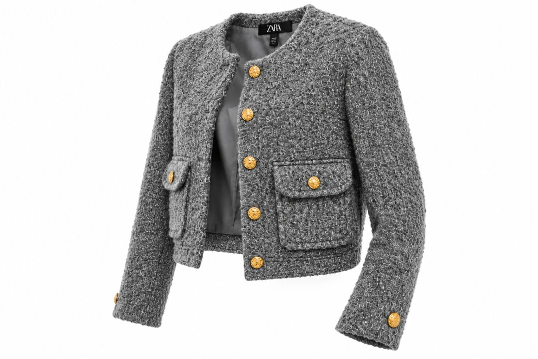 Zara boucle jacket