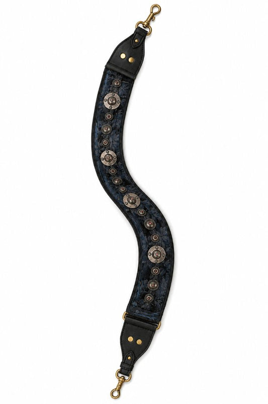 Christian Dior guitar bohemian shoulder strap
