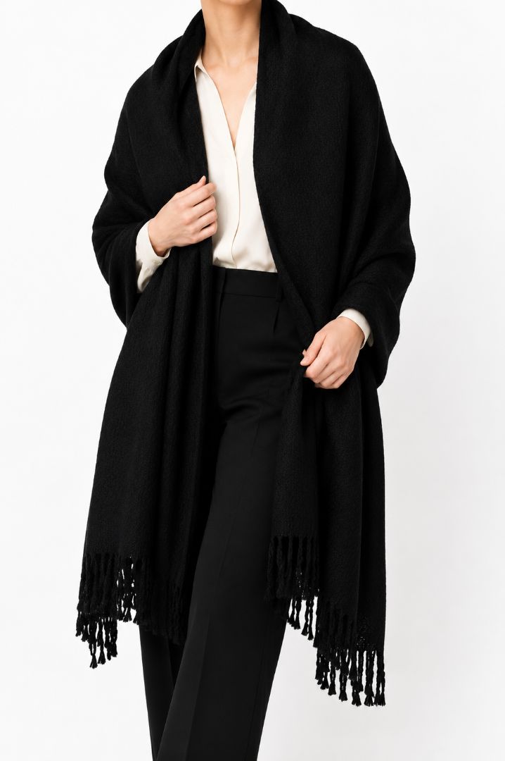 NA Alpaca x large shawl