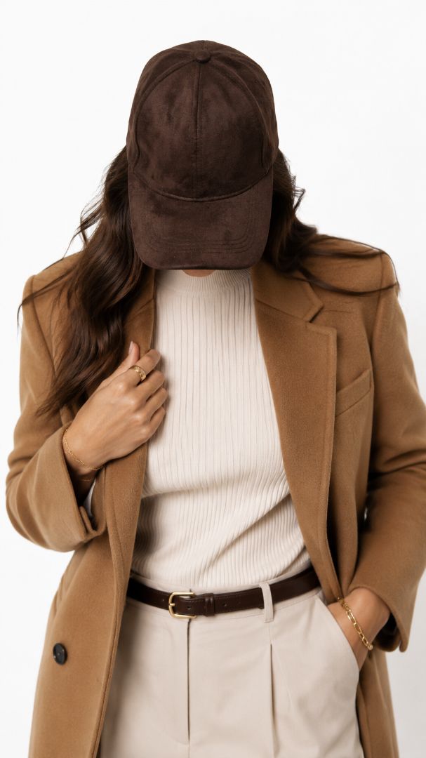 NA hats suede baseball cap