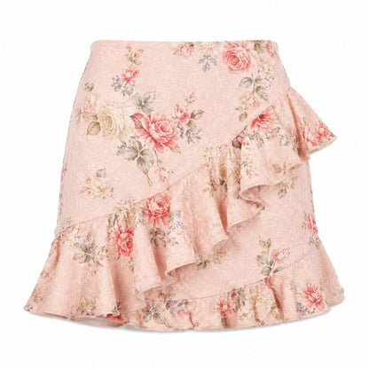 Hermant & Nandita ruffled textured skirt