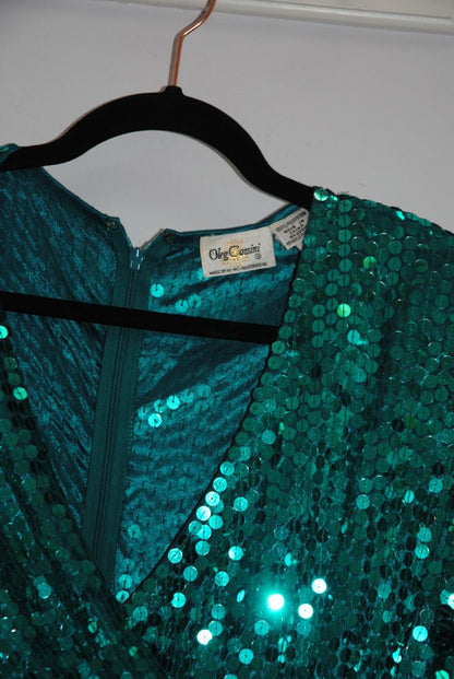 Oleg Cassini party dress vintage