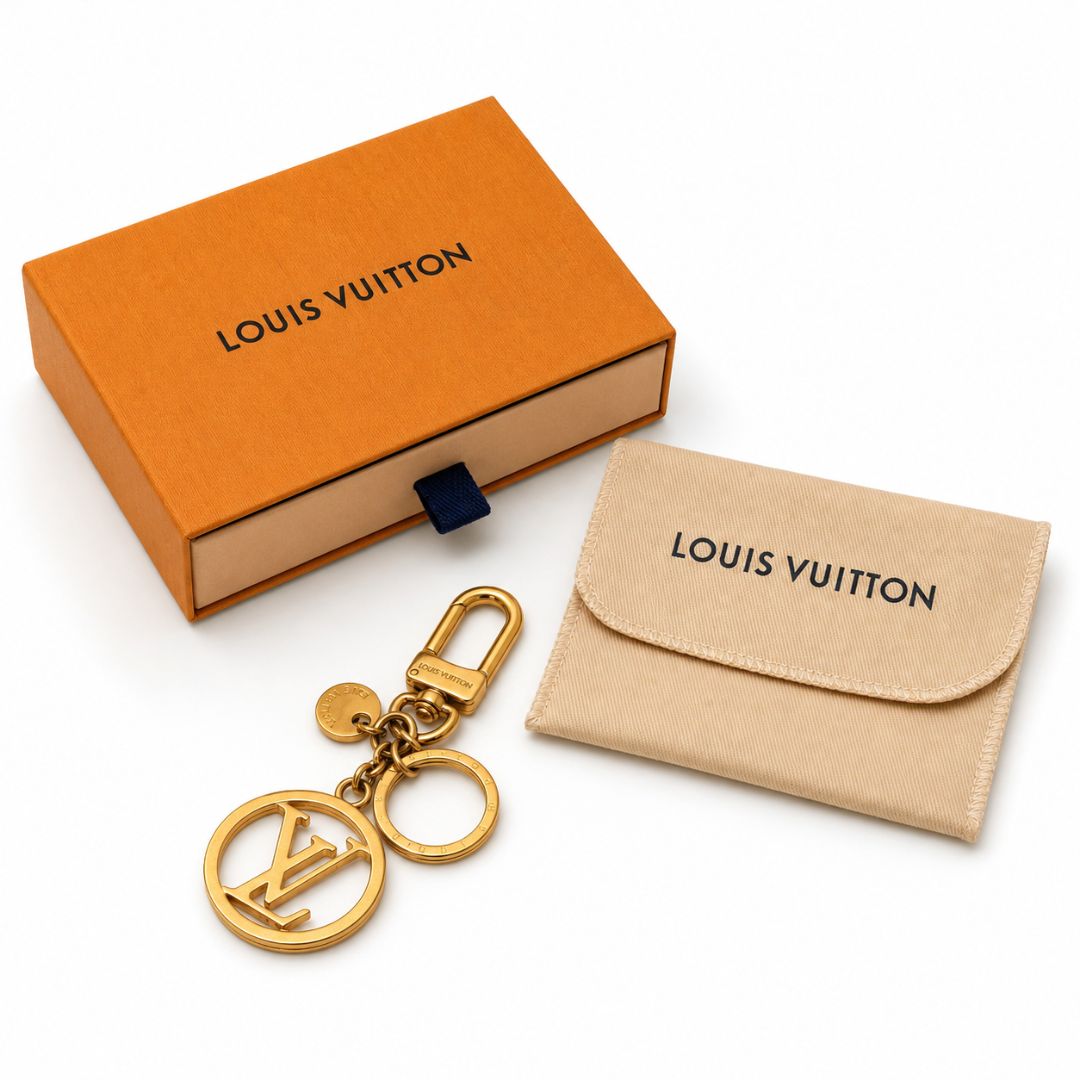Louis Vuitton LV Circle Bag Charm and Key Holder