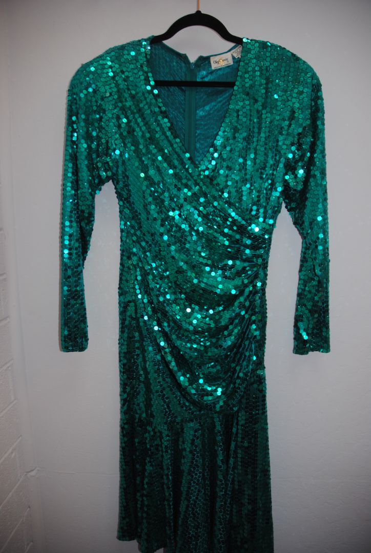 Oleg Cassini party dress vintage
