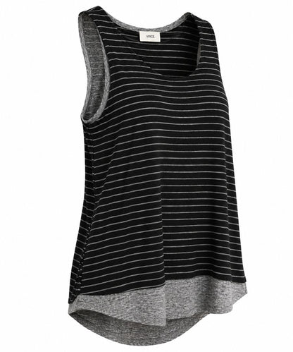 Vince pinstripe tank