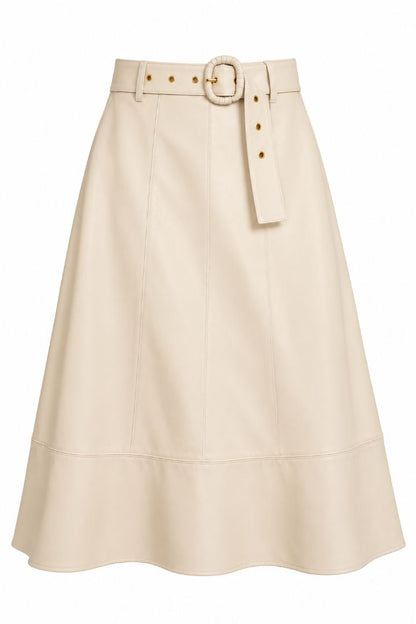 Haute Monde pleather skirt