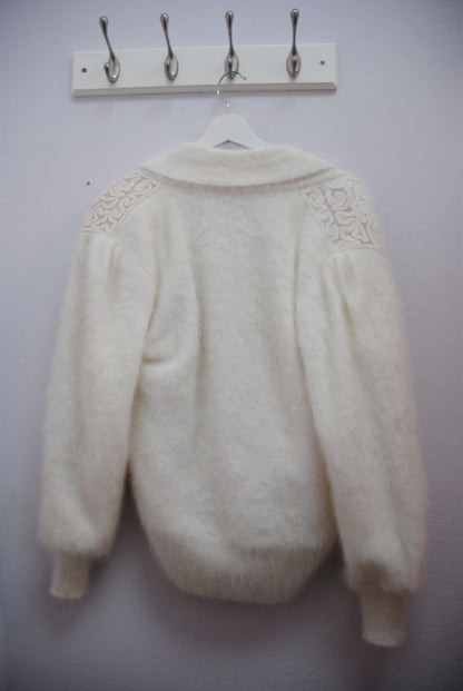 Christine Philippe California angora cashmere sweater