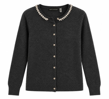 Elie Tahari beaded sweater