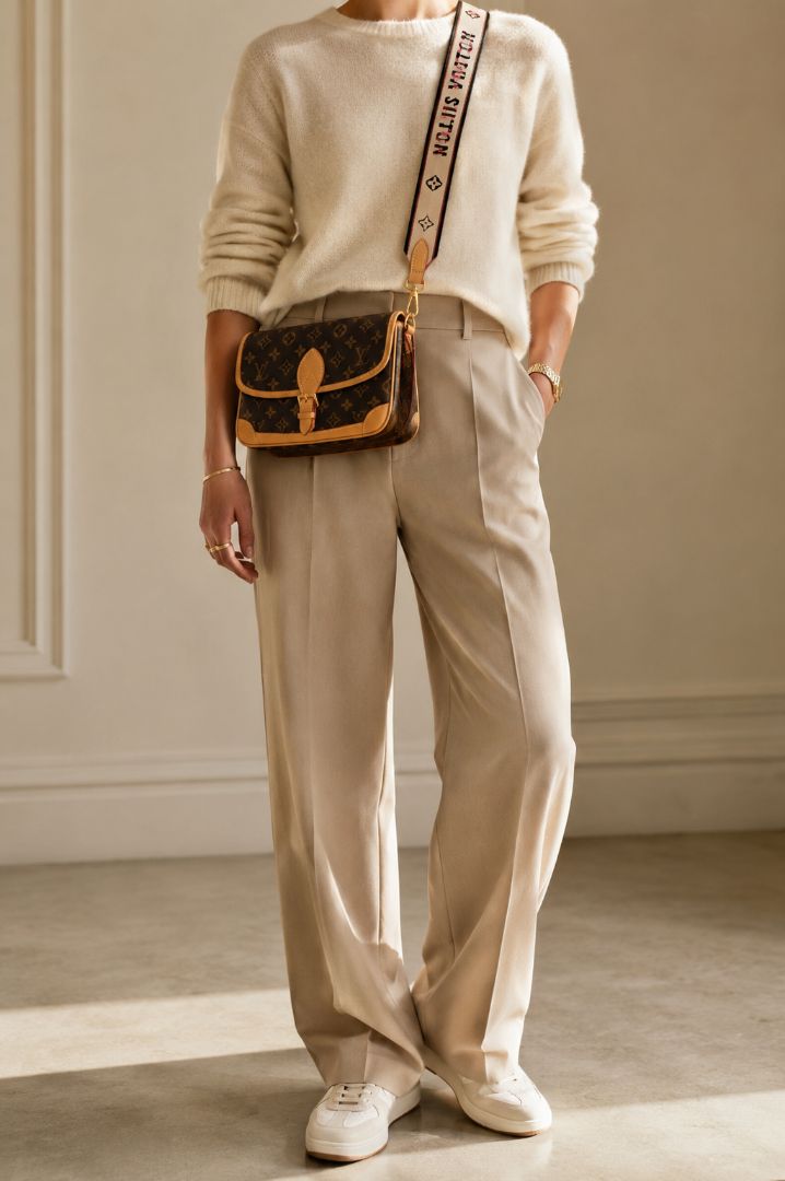 Monogram Louis Vuitton Diane MM Monogram shoulder bag