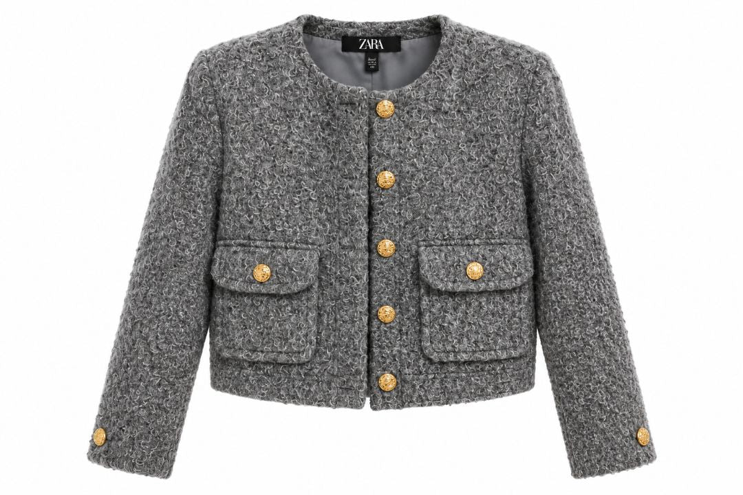 Zara boucle jacket