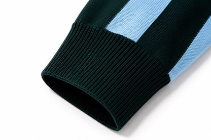 Aqua Blue/Green Namacheko knit sweater, L