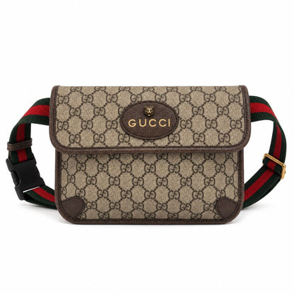 Neo Vintage Supreme Feline Head belt bag GUCCI