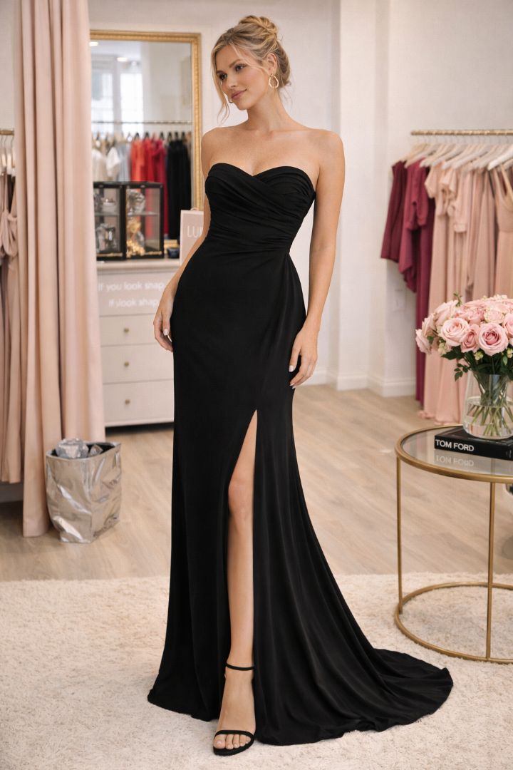 bodice strapless gown