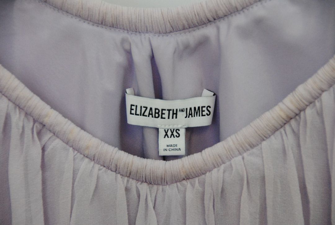 Elizabeth and James off shoulder top