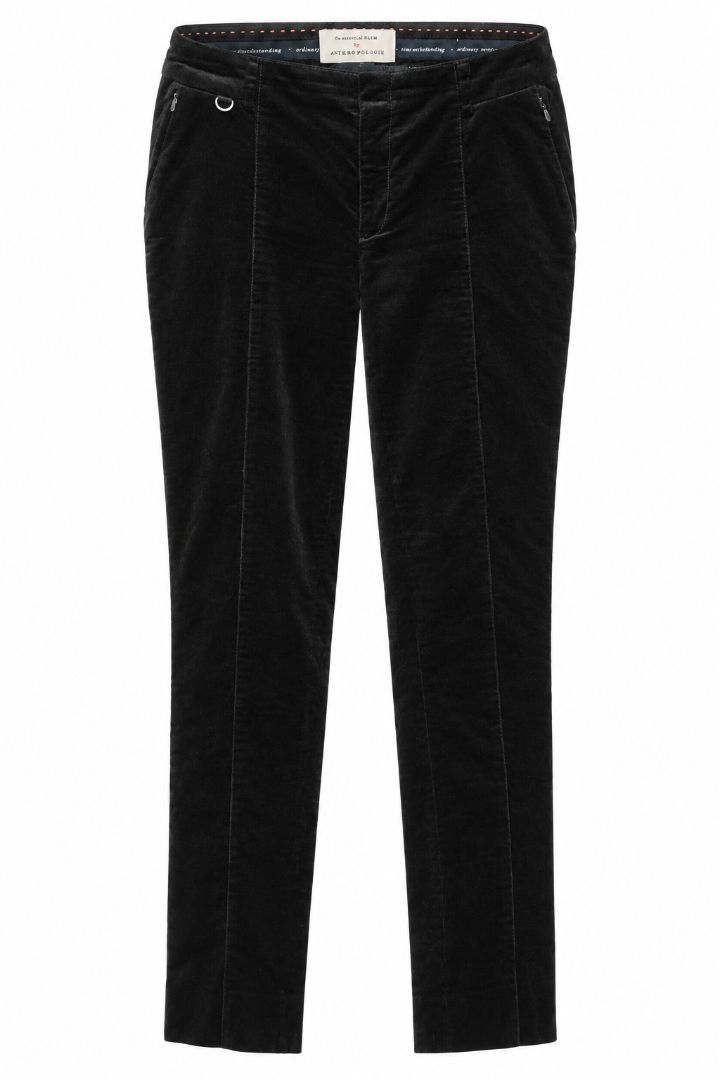 Anthropologie slim trousers velvet