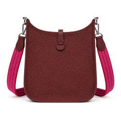 Burgundy Hermes TPM Evelyn new in box