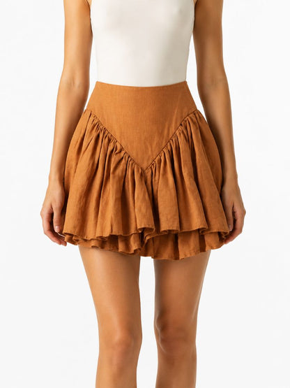 Noel flounce skirt