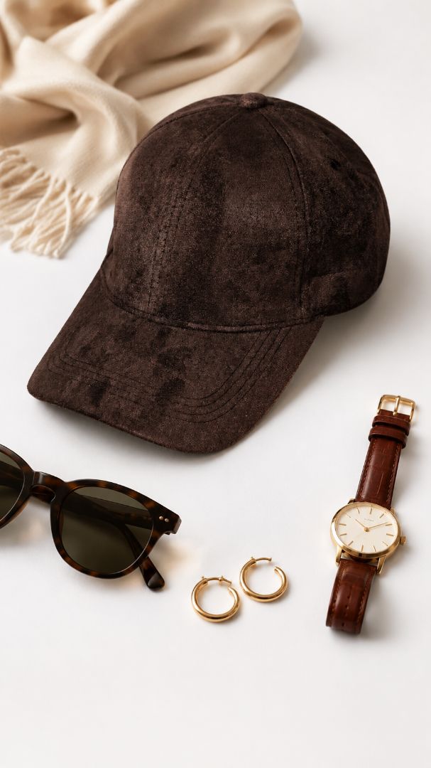 NA hats suede baseball cap