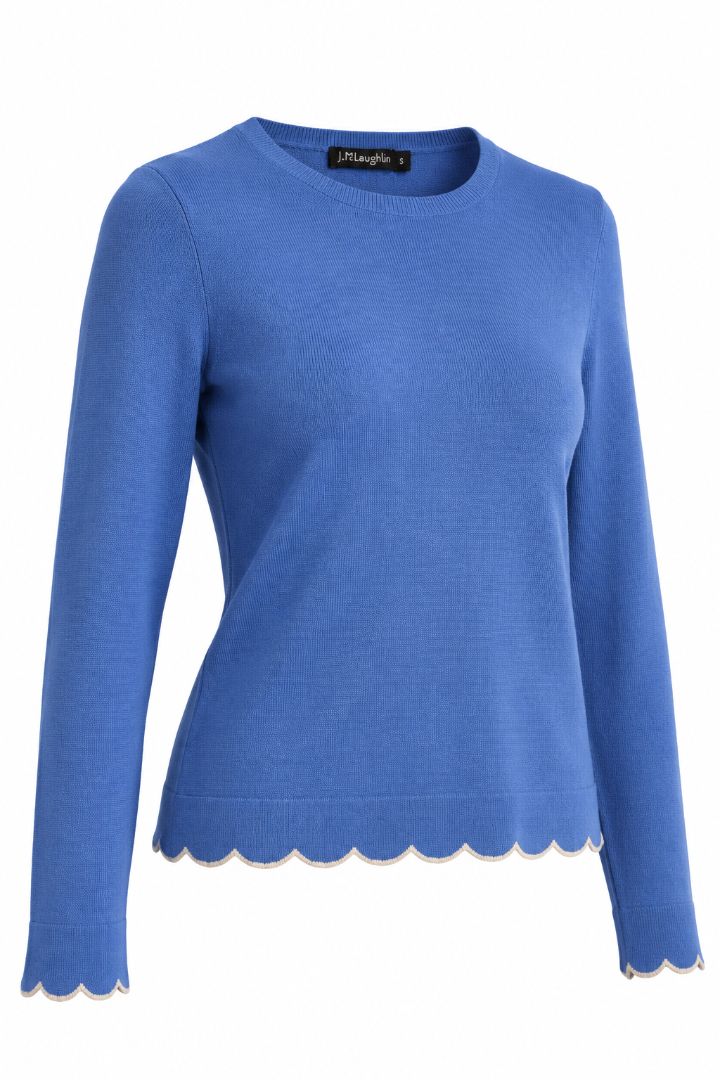 J.Mclaughlin crew neck long sleeve