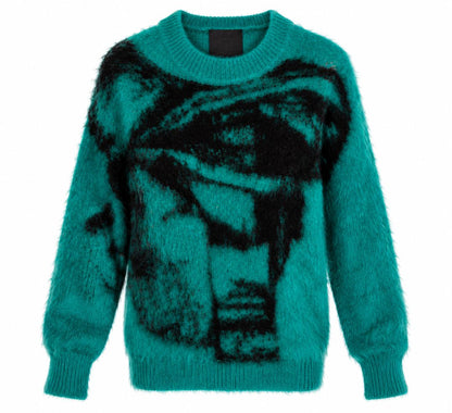 Art Spasior Fuzzy sweater