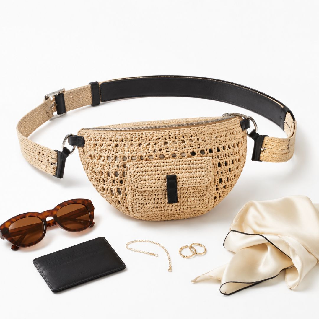 IRO Paris Pocket Rafia