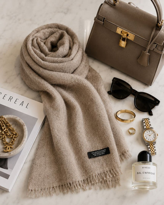 Exclusive Cashmere Oat Scarf