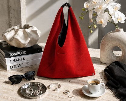 Maison Margeila mesh tote origami