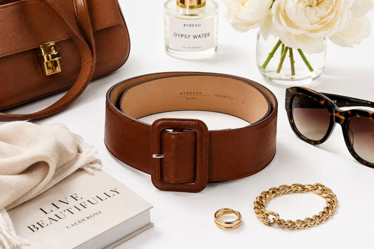 Max Mara wide belt